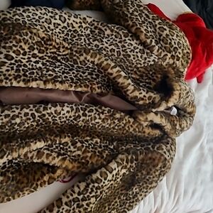 Leopard jacket Liz Claiborne medium